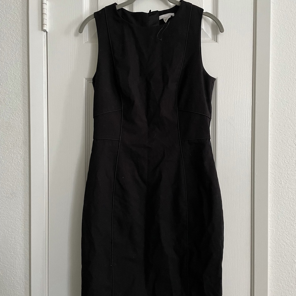 NWT black HM sheath dress